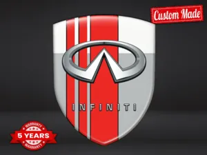 Infiniti Adesivi Lunotto Auto Sport Tuning Stellare